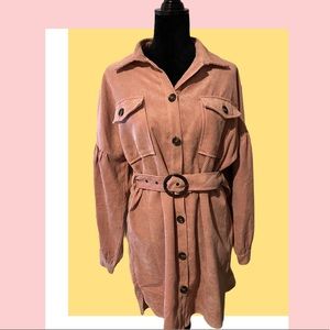 Brand new Fashion Nova long sleeve dress/ coat